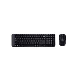Teclado+Mouse Logitech Wir MK220 Blk 920-004430