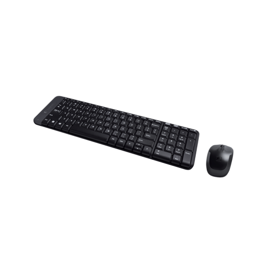 Teclado+Mouse Logitech Wir MK220 Blk 920-004430