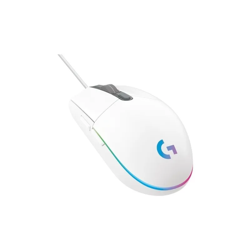 MOUSE LOGITECH G203 GAMING LIGHTSYNC WHITE