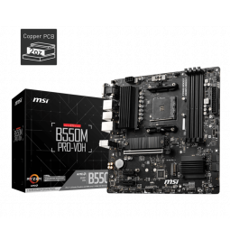 MOTHERBOARD MSI B550M PRO-VDH  AM4 DDR4