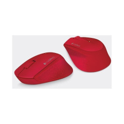 MOUSE LOGITECH WIR M280 RED