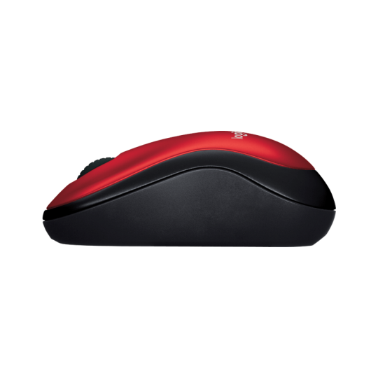 Mouse Logitech Wir M185 Red 910-003635
