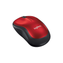 Mouse Logitech Wir M185 Red 910-003635