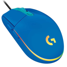 MOUSE LOGITECH G203 GAMING LIGHTSYNC BLUE 910-005795