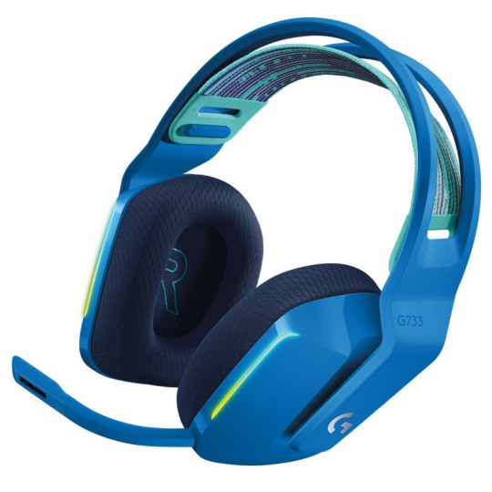 AURICULAR WIR C/MICROFONO LOGITECH G733 BLUE RGB