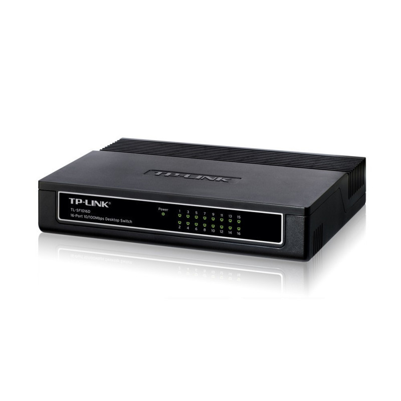 SWITCH 16 PUERTOS TL-SF1016D