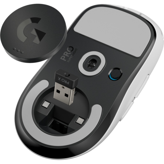 MOUSE LOGITECH G PRO X SUPERLIGHT WHITE