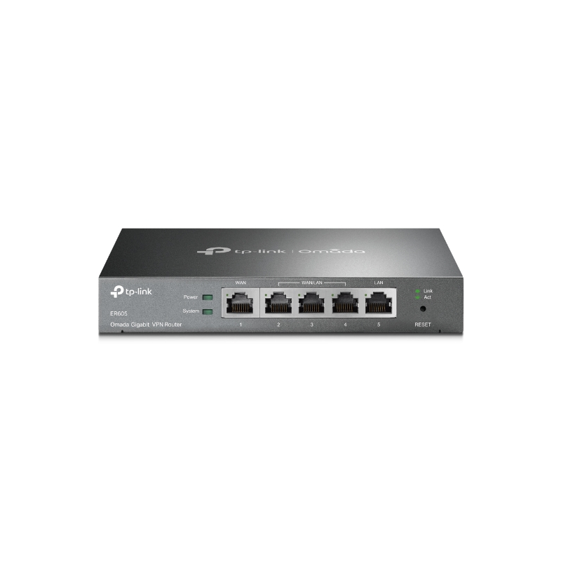 ROUTER TP-LINK 5P ER605 5 PTOS MULTIWAN OMADA GIGABIT VPN