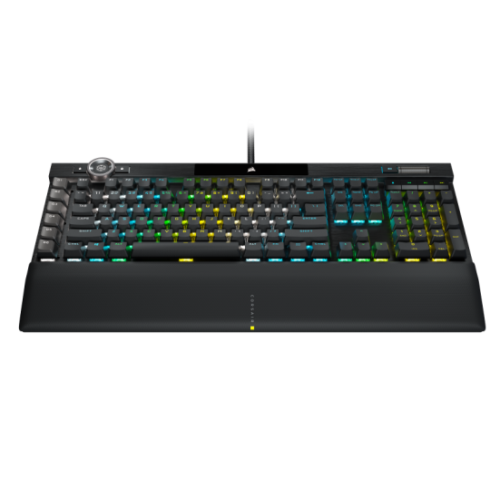 TECLADO CORSAIR K100 RGB MECANICO SWITCH CHERRY MX BLACK