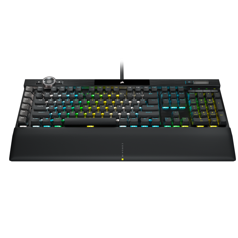 TECLADO CORSAIR K100 RGB MECANICO SWITCH CHERRY MX BLACK