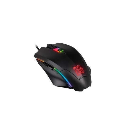 Mouse TT Talon Elit RGB 5000dpi + Mouse Pad Dasher Mini Black (2660)