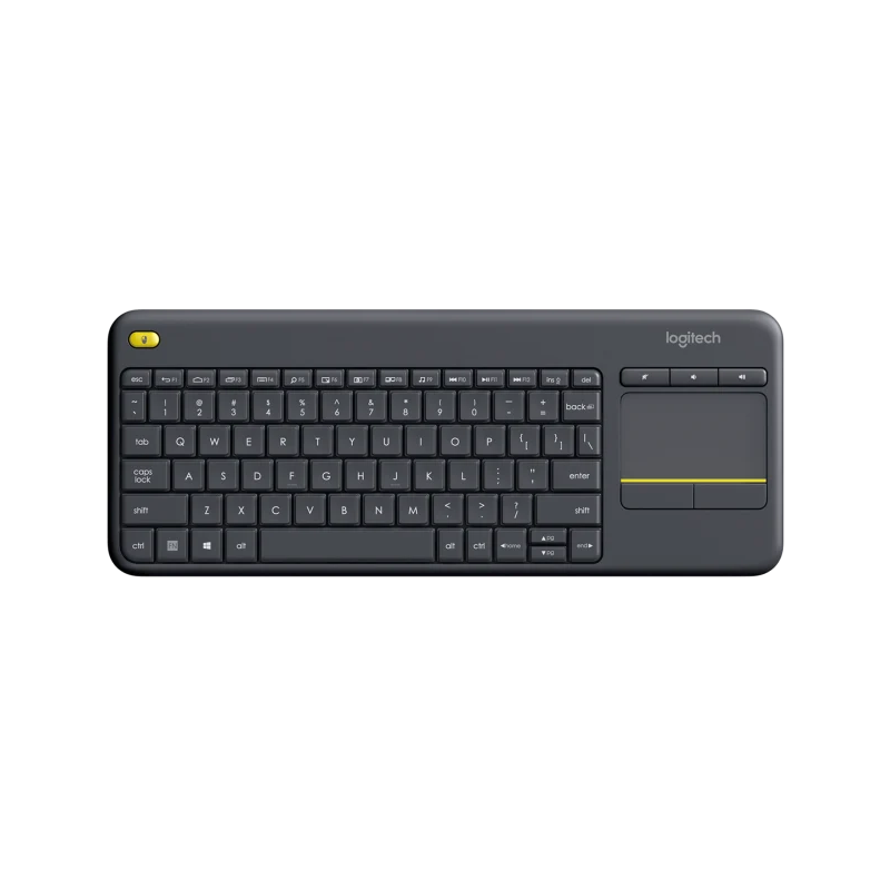 TECLADO LOGITECH K400 PLUS WIFI TOUCH DARK