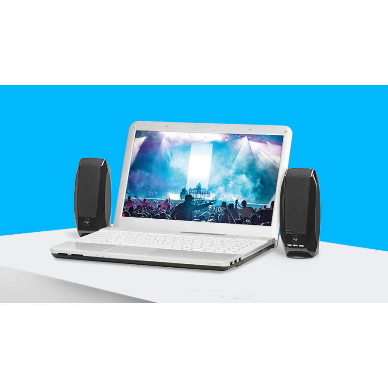 PARLANTE LOGITECH S150 DIGITAL ESTEREO NEGRO 980-001004