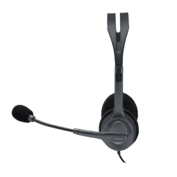 Auricular con Microfono Logitech H111 Blk 1 Jack 981-000612