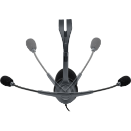 Auricular con Microfono Logitech H111 Blk 1 Jack 981-000612