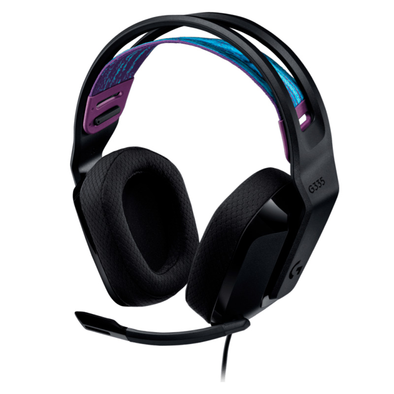 AURICULAR C/MICROFONO LOGITECH G335 BLACK