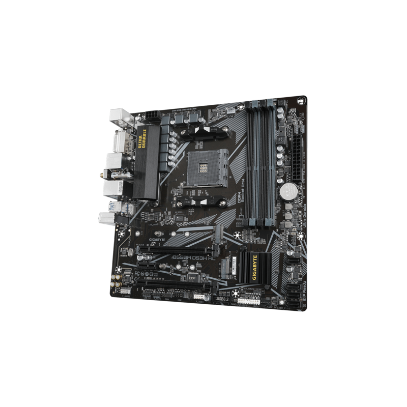 MOTHERBOARD GIGABYTE B550M DS3H AC SAM4 DDR4
