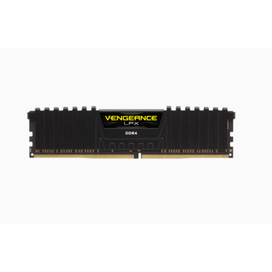 MEMORIA RAM CORSAIR 8GB DDR4 3200MHZ VENGEANCE LPX BLACK