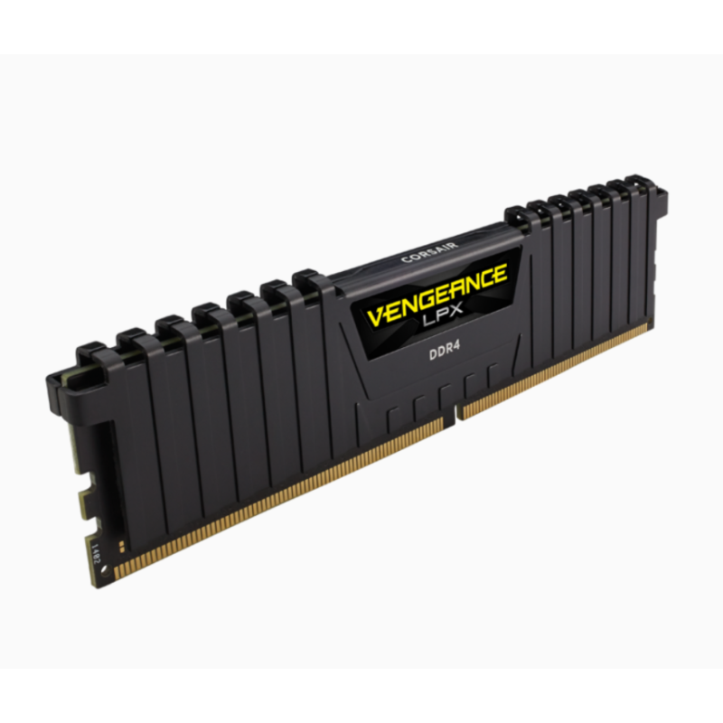 MEMORIA RAM CORSAIR 8GB DDR4 3200MHZ VENGEANCE LPX BLACK