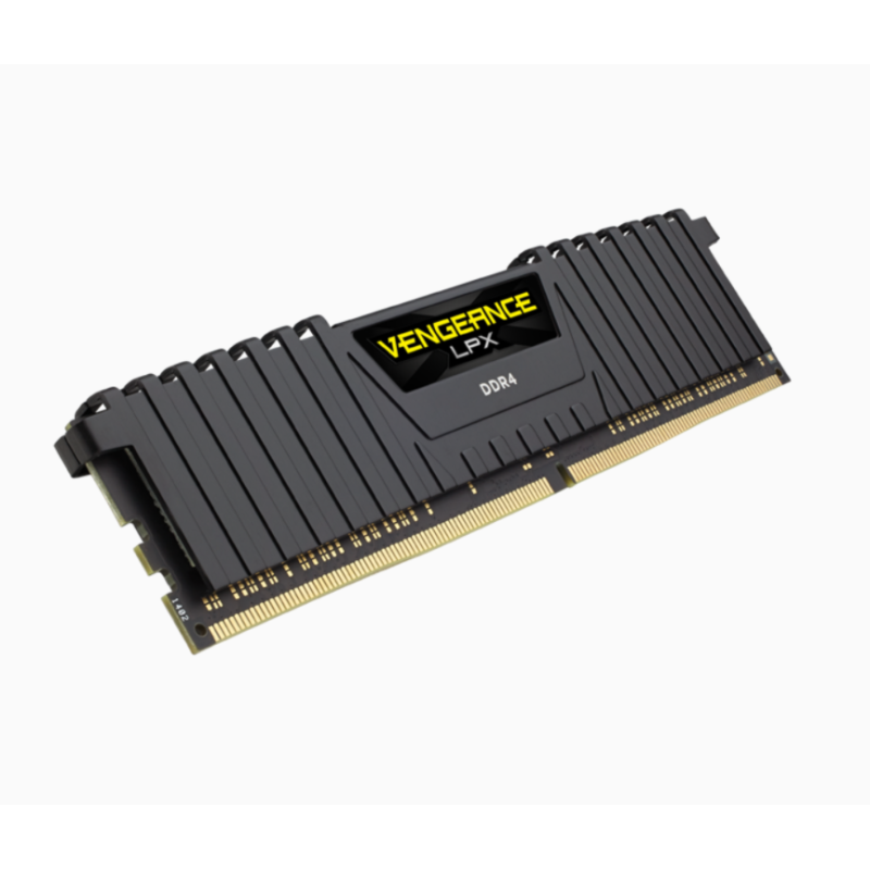 MEMORIA RAM CORSAIR 8GB DDR4 3200MHZ VENGEANCE LPX BLACK