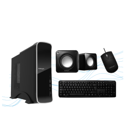 Kit Kelyx Modelo LC727-08A SLIM Fuente 500W Tec/Mou/Parl/C. Reader