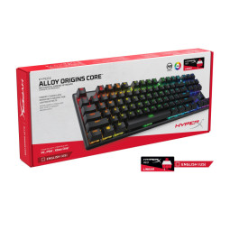 TECLADO HYPERX ALLOY ORIGINS CORE TENKEYLESS SWITCH HX RED US