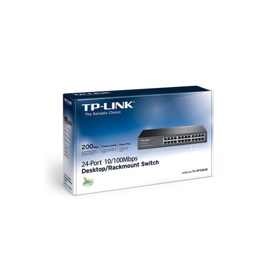 SWITCH TP LINK TL-SF1024D 24 PUERTOS A 10/100 MBPS
