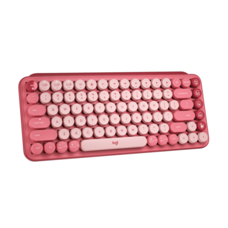 Teclado Logitech Pop Keys Mecanico Coral Rose 920-010715