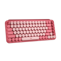 Teclado Logitech Pop Keys Mecanico Coral Rose 920-010715