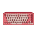 Teclado Logitech Pop Keys Mecanico Coral Rose 920-010715