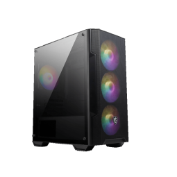 GABINETE MSI MAG FORGE M100A ACRILICO ATX FAN FRONT RGB X3 / BACK RGB X1