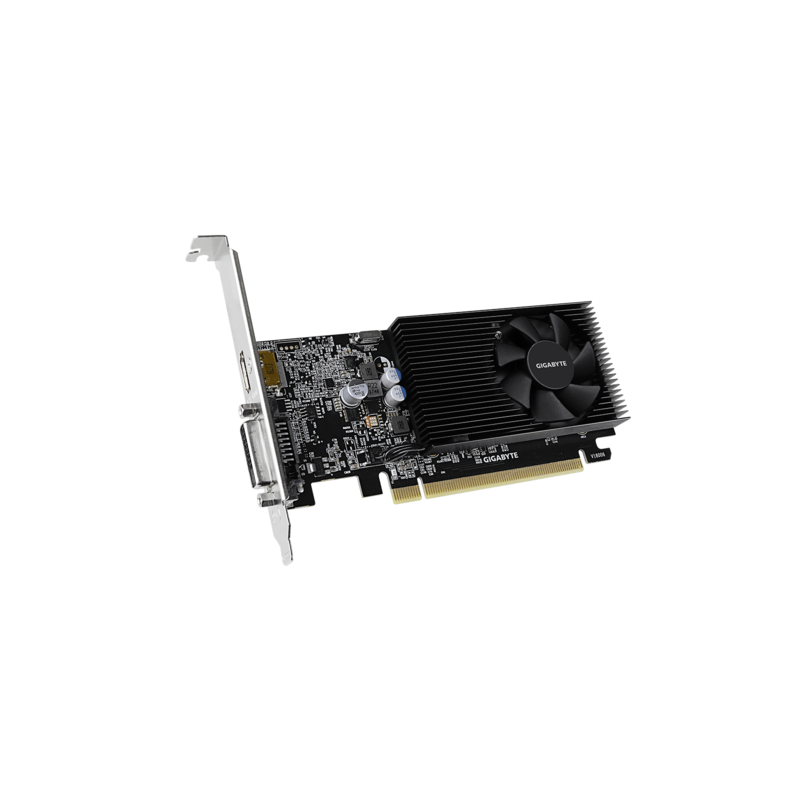 Placa de Video VGA Gigabyte GeForce GT 1030 GDDR4 2G LP