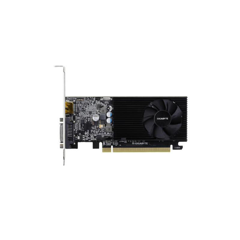 Placa de Video VGA Gigabyte GeForce GT 1030 GDDR4 2G LP