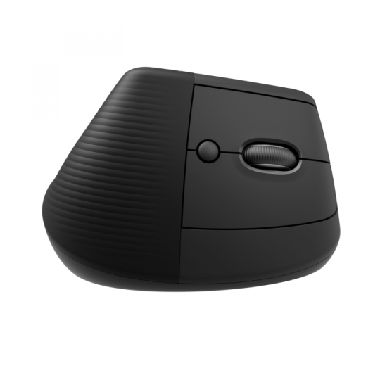 Mouse Inalámbrico Logitech Lift Negro vertical