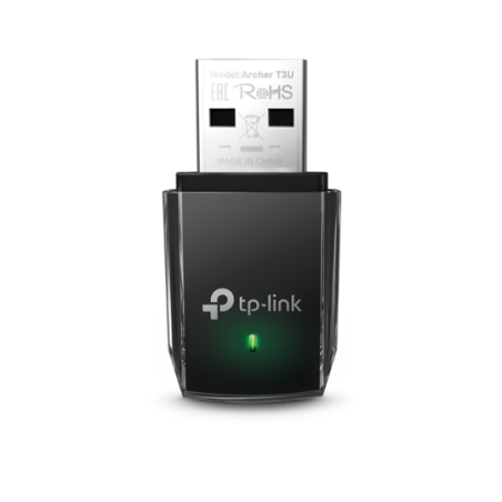 PLACA DE RED WIFI ARCHER T3U NANO USB AC1300 DUAL BAND