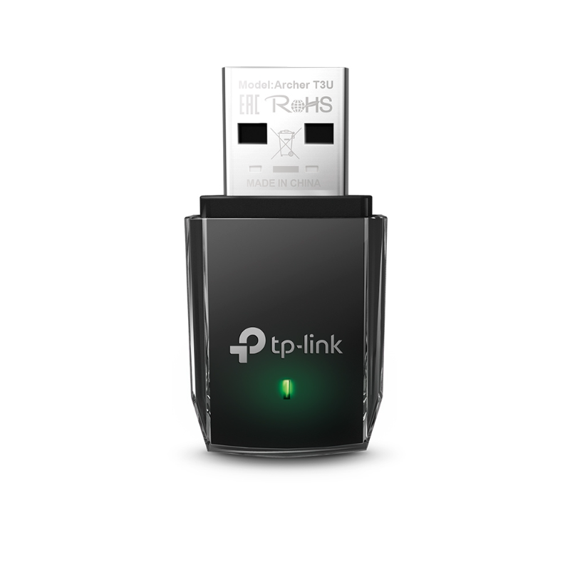 PLACA DE RED WIFI ARCHER T3U NANO USB AC1300 DUAL BAND