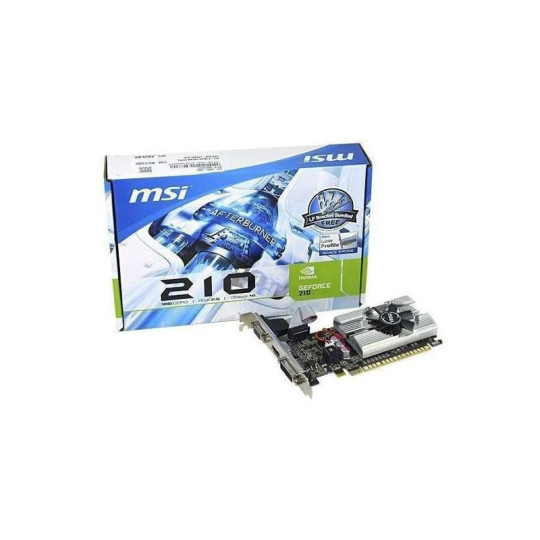 PLACA DE VIDEO 1GB G210 MSI DDR3 LP SINGLE SLOT