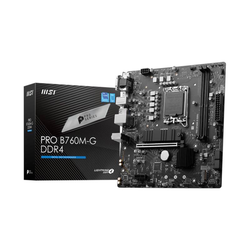 Motherboard MSI PRO B760M-G DDR4 s1700