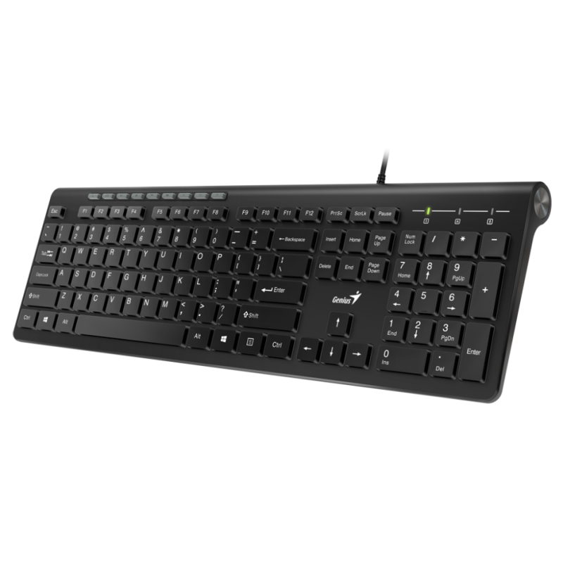 TECLADO GENIUS SLIMSTAR 230 II BLACK
