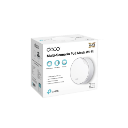 ACCESS POINT DECO X50 POE PACK DE 2 MESH TP LINK AX3000 WIFI GIGABIT
