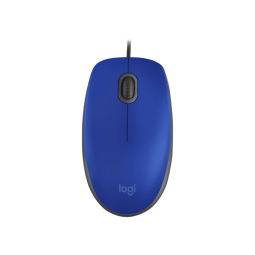 MOUSE LOGITECH M110 SILENT BLUE