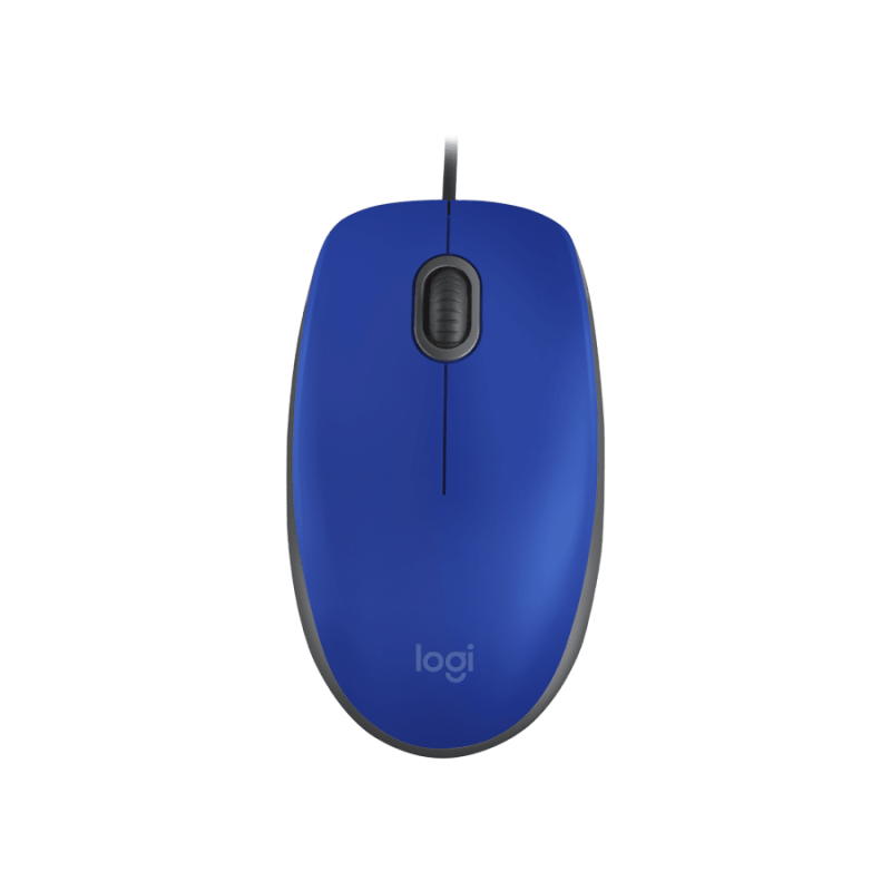 MOUSE LOGITECH M110 SILENT BLUE