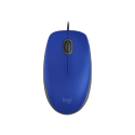 MOUSE LOGITECH M110 SILENT BLUE