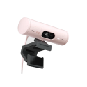 WEB CAM LOGITECH BRIO 500 ROSE FULL HD