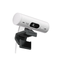 WEB CAM LOGITECH BRIO 500 WHITE FULL HD