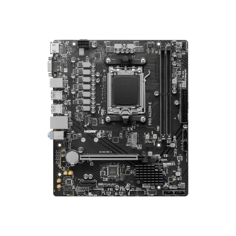 MOTHERBOARD MSI PRO A620M-E DDR5 AM5 (5TA GEN)
