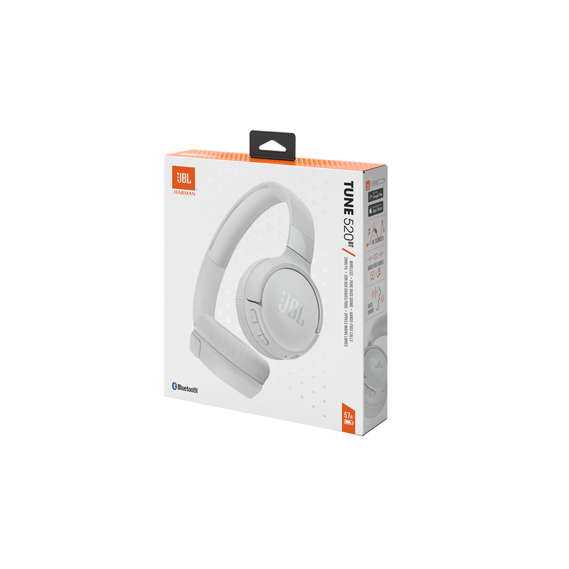 AURICULAR JBL T520 BLUETOOTH BLANCO