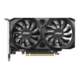 PLACA DE VIDEO MSI GEFORCE RTX 3050 VENTUS 2X 6G OC