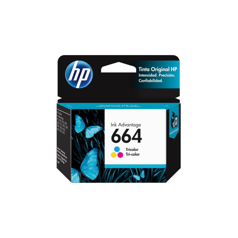 CARTUCHO HP DE TINTA 664 TRICOLOR