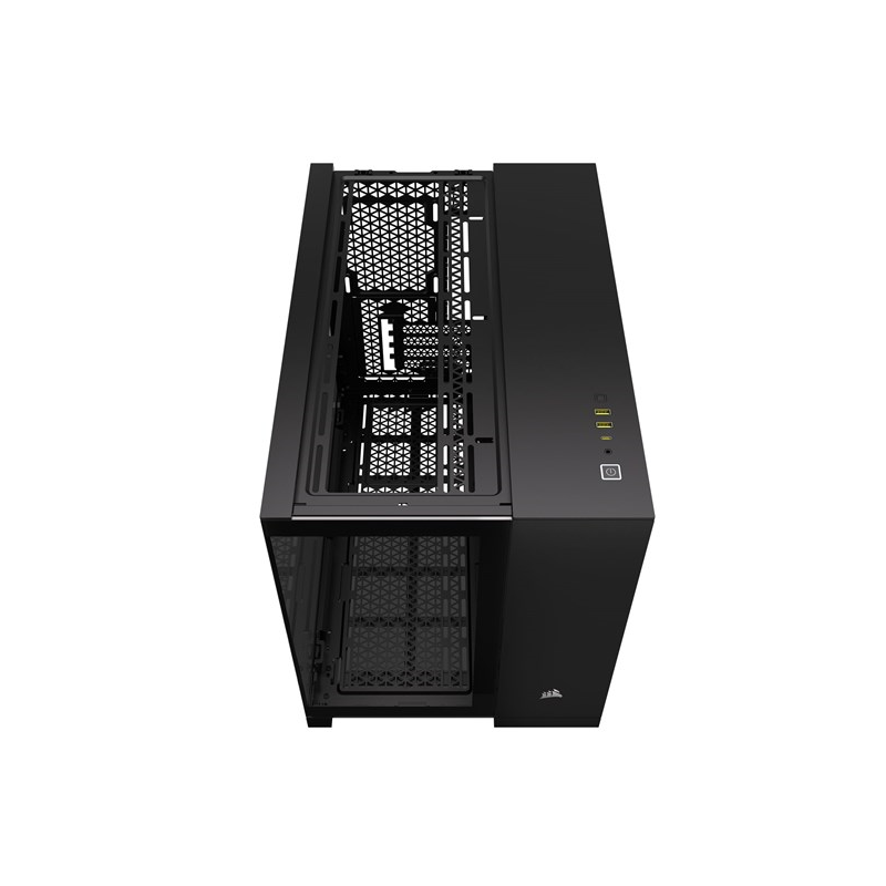 Gabinete Corsair 2500X TG Mid-Tower Dual Chamber Black
